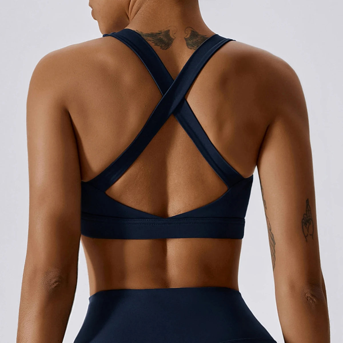 Sport BH Gym Ondergoed Hoge Sterkte Schokbestendig Hardlopen Yoga Crop Top Ademend Pilates Push Up Fitness Tops Dames