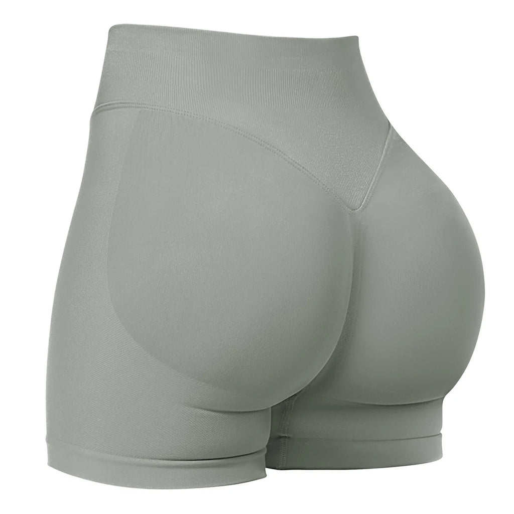 Dames zomerbroek lage taille naadloze shorts sportschool shorts yoga shorts hardloopshorts en hoog stretch fiets trainingsshorts